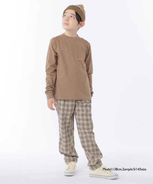 SHIPS KIDS(シップスキッズ)/*SHIPS KIDS:100～160cm / ＜家族おそろい＞SHIPS マイクロロゴ ロングスリーブ TEE/img20