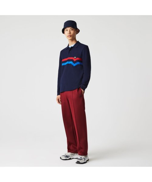 LACOSTE Mens(ラコステ　メンズ)/メイド・イン・フランス 切り替えラインオーガニックコットンポロシャツ/img01