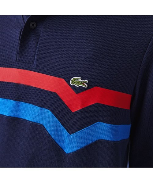 LACOSTE Mens(ラコステ　メンズ)/メイド・イン・フランス 切り替えラインオーガニックコットンポロシャツ/img03