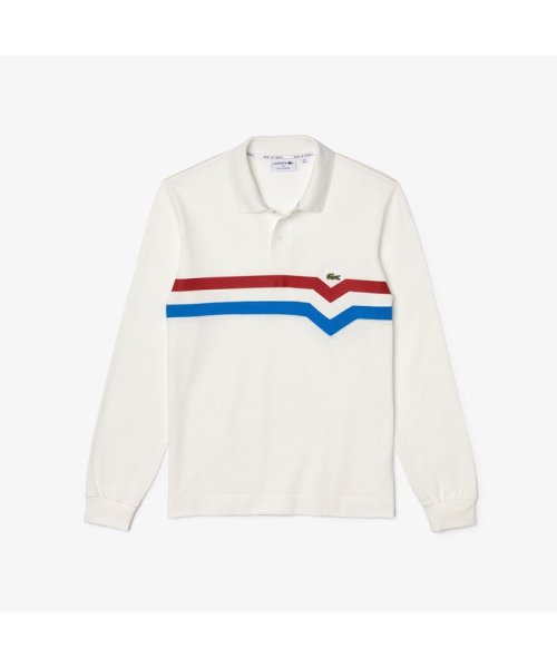 LACOSTE Mens(ラコステ　メンズ)/メイド・イン・フランス 切り替えラインオーガニックコットンポロシャツ/img07