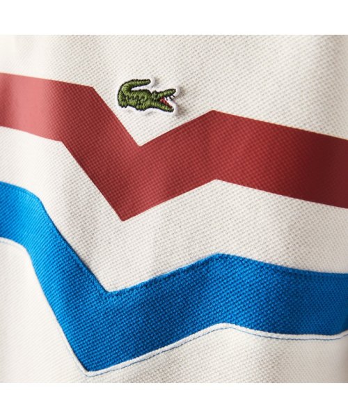 LACOSTE Mens(ラコステ　メンズ)/メイド・イン・フランス 切り替えラインオーガニックコットンポロシャツ/img08