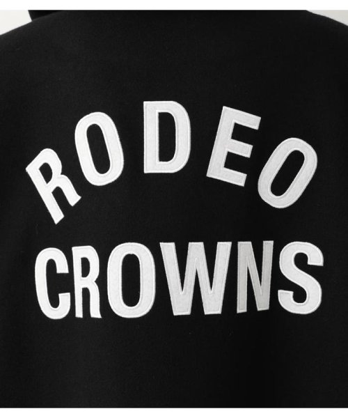RODEO CROWNS WIDE BOWL(ロデオクラウンズワイドボウル)/ニットメルトンフーデッドコート/img06