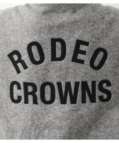 RODEO CROWNS WIDE BOWL(ロデオクラウンズワイドボウル)/ニットメルトンフーデッドコート/img33