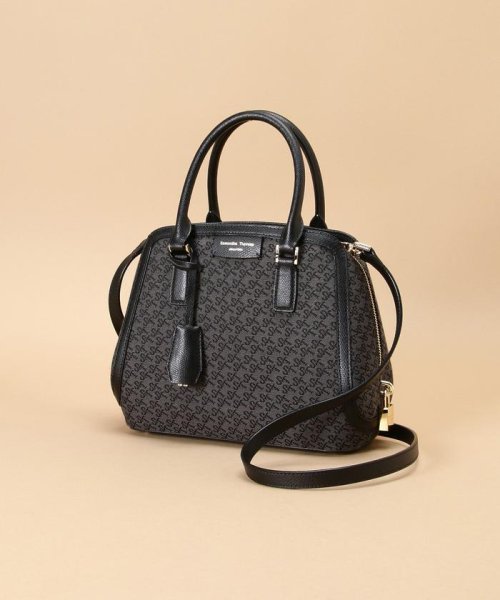 ST Jacquard トラペズミニヨン ボストンバッグ トラペズミニヨン Jacquard