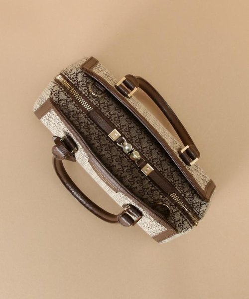 ST Jacquard トラペズミニヨン ボストンバッグ トラペズミニヨン Jacquard