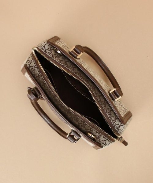 ST Jacquard トラペズミニヨン ボストンバッグ トラペズミニヨン Jacquard