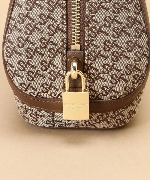 ST Jacquard トラペズミニヨン ボストンバッグ トラペズミニヨン Jacquard