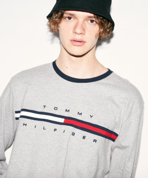 TOMMY HILFIGER(トミーヒルフィガー)/【オンライン限定】トミーヒルフィガーロゴロングスリーブTシャツ / TINO TEE/img11