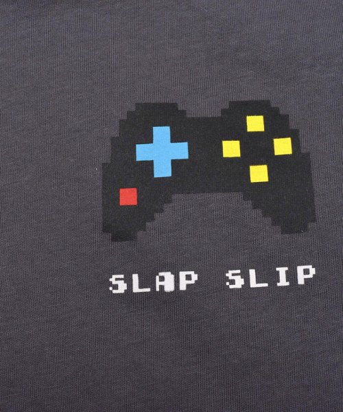 SLAP SLIP(スラップスリップ)/レーシングカー ゲーム 長袖 Tシャツ (80~130cm)/img07