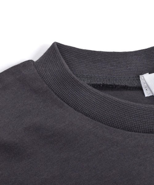 SLAP SLIP(スラップスリップ)/バイカラー バック ロゴ 長袖 Tシャツ (80~130cm)/img12