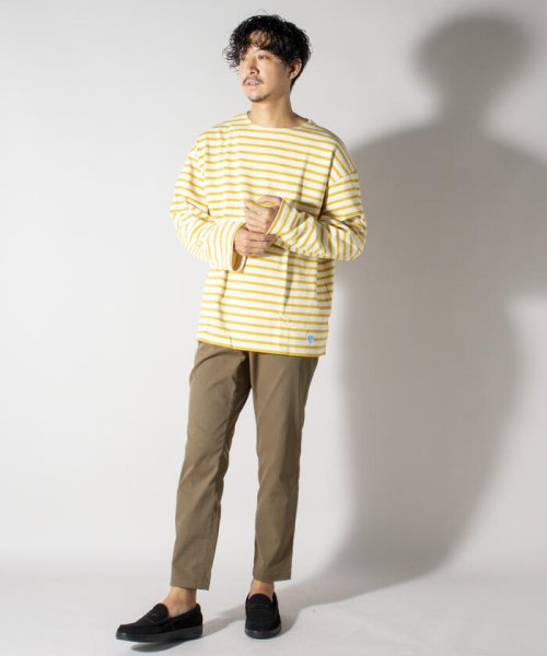 NOLLEY’S goodman(ノーリーズグッドマン)/【ORCIVAL/オーシバル】COTTON LOURD ボーダーカットソー ビッグシルエット#B241/img03