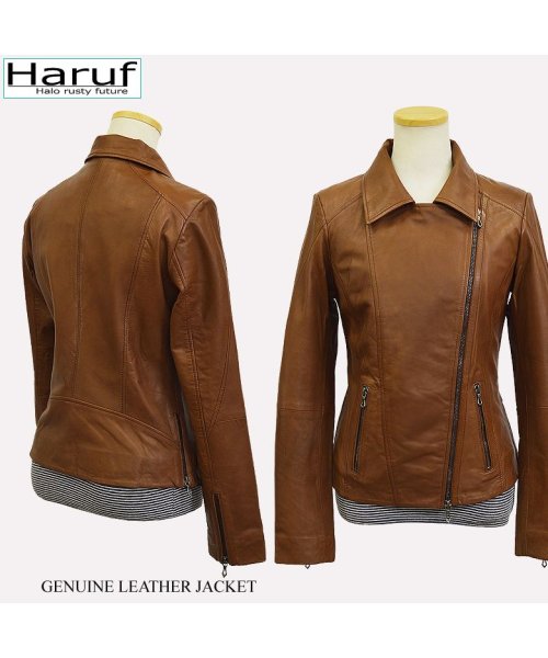 レザージャケット ライダースジャケット 革ジャン レディース 本革 ラムレザー 羊革 シンプル ダブルライダース レディースアウター 春 秋冬 M0484 