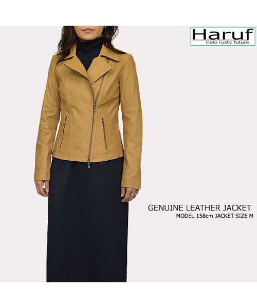 レザージャケット ライダースジャケット 革ジャン レディース 本革 ラムレザー 羊革 シンプル ダブルライダース レディースアウター 春 秋冬 M0484 