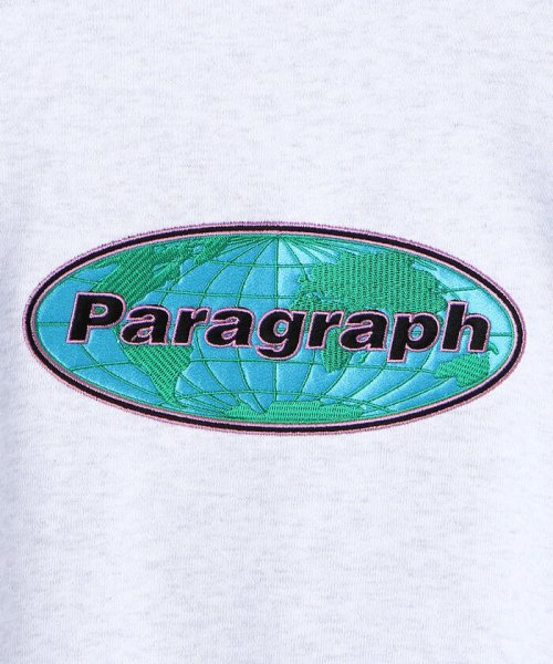 LHP(エルエイチピー)/Paragraph/パラグラフ/ワールドロゴロゴプルオーバーパーカー/WorldLogo PulloverHoodie/PARAGRAPH_NO.36/img06