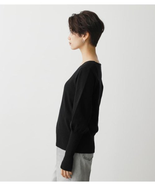 AZUL by moussy(アズールバイマウジー)/BISHOP SLEEVE KNIT TOPS/img05