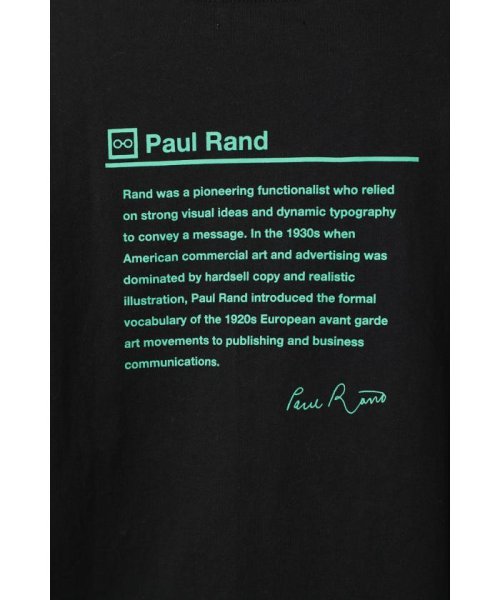 ROSE BUD(ローズバッド)/Paul RandグラフィックロングTシャツ/img04