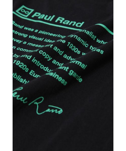 ROSE BUD(ローズバッド)/Paul RandグラフィックロングTシャツ/img05