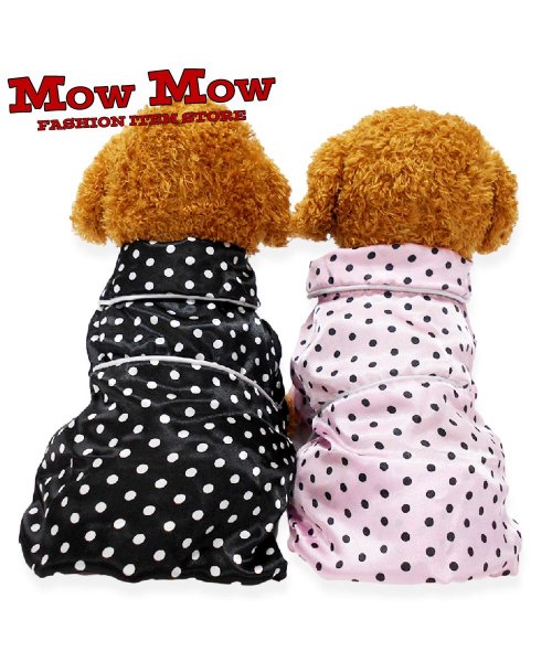 mowmow(マウマウ)/ペット用品 犬 服 秋冬 パジャマ シャツ ラグジュアリー 前開き ボタンタイプ ドッグウェア ペットウェア コスプレ 防寒 エアコン対策/img03