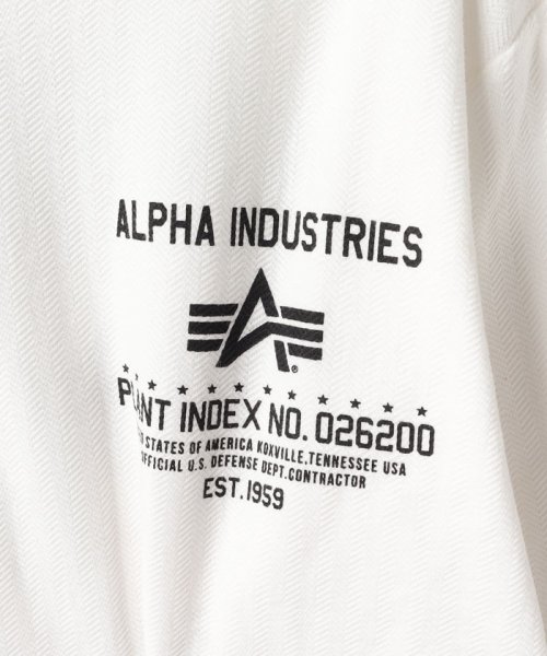 marukawa shonan(marukawa shonan)/【ALPHA/アルファ】ヘリンボーンTシャツ /TC1491 アメカジ ミリタリー ワーク ロンＴ ユニセックス ヘリンボーン 長袖 /img24