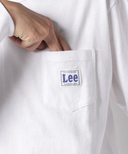 Lee(Lee)/【LEE】【別注】 リー ピスポケ ロング Tシャツ 長袖 Tシャツ ユニセックス/img04