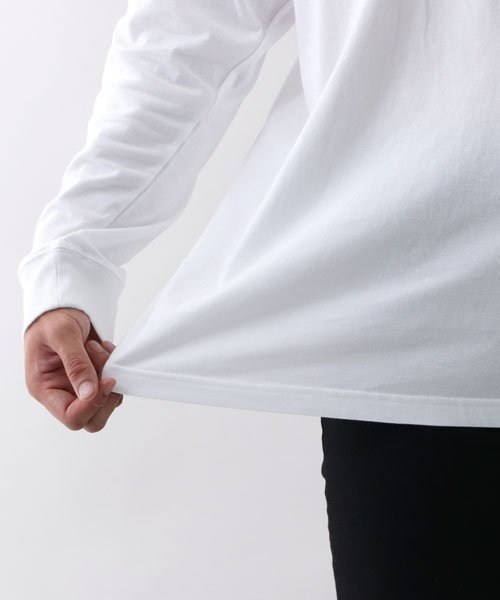 MARUKAWA(大きいサイズのマルカワ)/【OUTDOOR PRODUCTS】アウトドアプロダクツ 大きいサイズ 長袖 袖 ロゴ プリント Tシャツ/img06