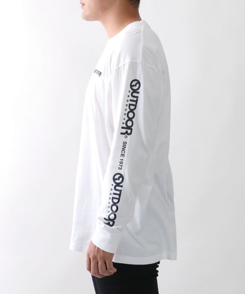 MARUKAWA(大きいサイズのマルカワ)/【OUTDOOR PRODUCTS】アウトドアプロダクツ 大きいサイズ 長袖 袖 ロゴ プリント Tシャツ/img08