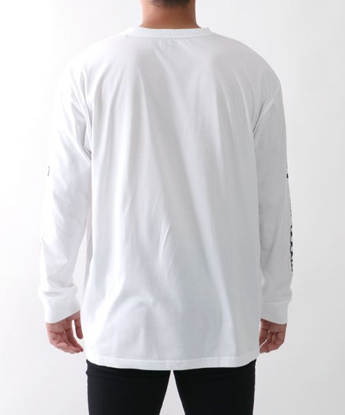 MARUKAWA(大きいサイズのマルカワ)/【OUTDOOR PRODUCTS】アウトドアプロダクツ 大きいサイズ 長袖 袖 ロゴ プリント Tシャツ/img09