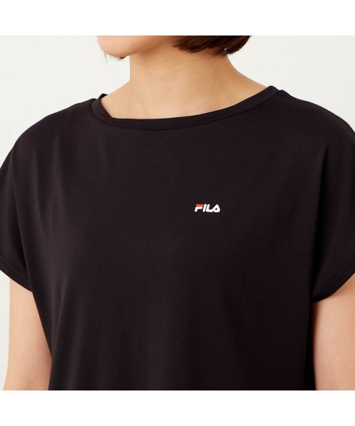 FILA(フィラ（スイムウェア）)/【フィラ】無地TEEシャツ+カプリパンツ/img04