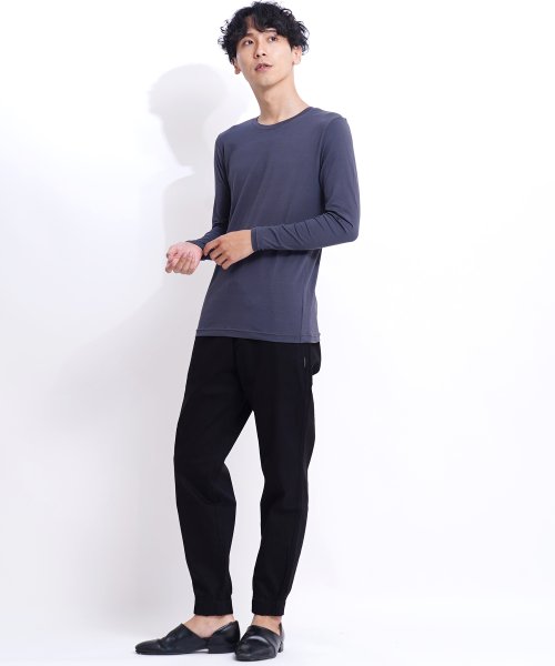 GIORDANO(ジョルダーノ)/GIORDANO/【超保温，超ストレッチ，暖かインナー】Gウォーマー クルーネックロングスリーブTシャツ(G－warmer)/img05