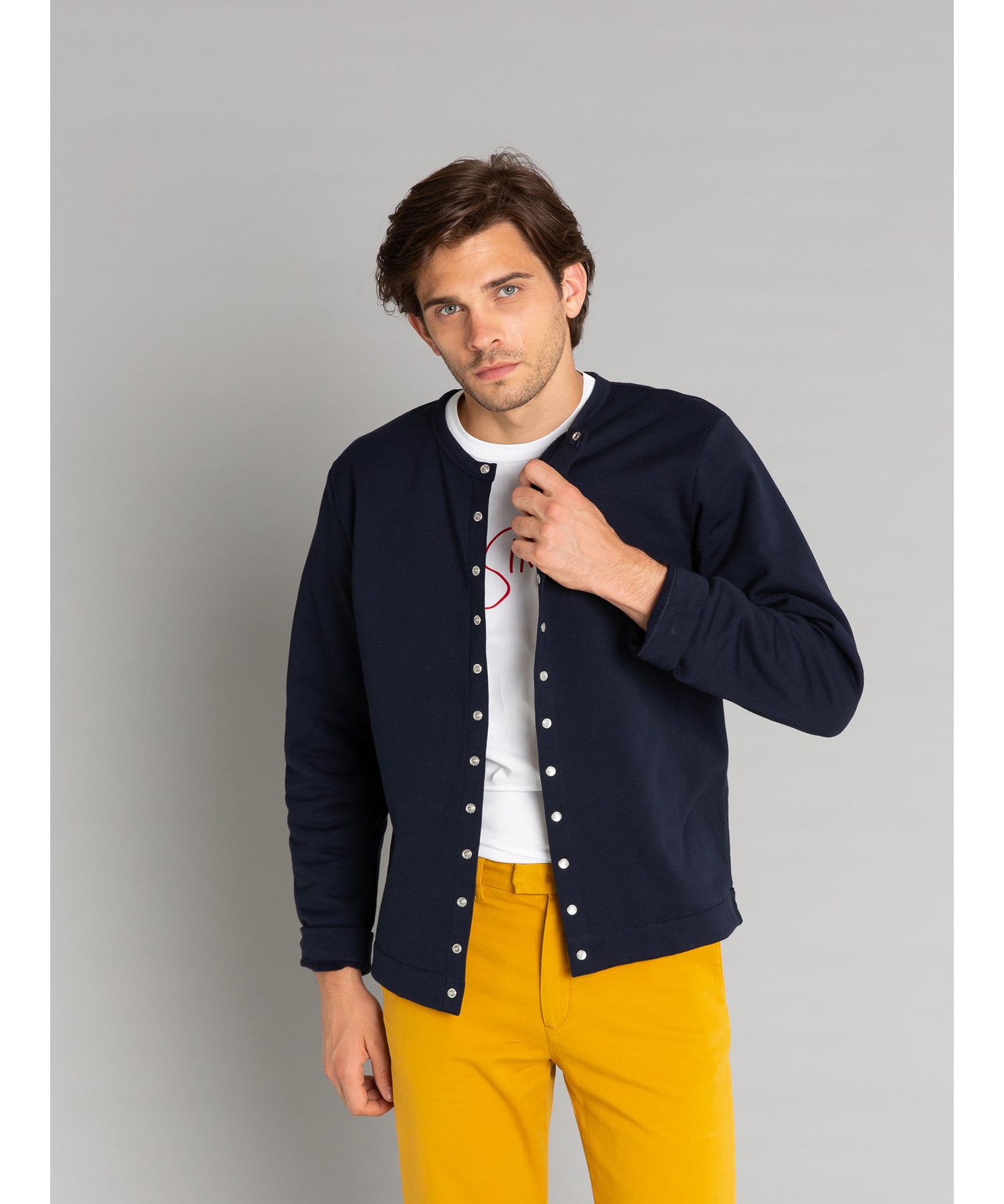 M001 CARDIGAN カーディガンプレッション(504229496) | アニエスベー