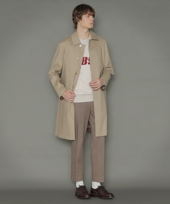 本家 MACKINTOSH ゴム引き　ステンカラー　コート　ダンケルド MACKINTOSH】【NEW DUNKELD】ゴム引きステンカラーコート