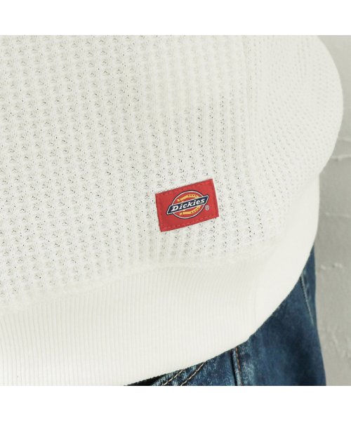 MAC HOUSE(men)(マックハウス（メンズ）)/[大きいサイズ] Dickies ディッキーズ ワッフルワンポイントトレーナー キングサイズ 1474－9715KG/img09