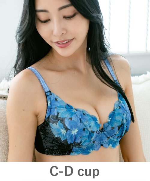 fran de lingerie(フランデランジェリー)/GRACE Clematis らくらく補正グレースクレマチス コーディネートブラジャー C65－D85カップ/img24