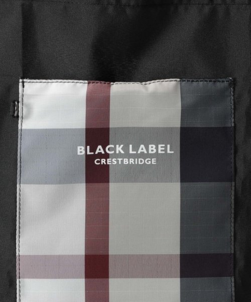 BLACK LABEL CRESTBRIDGE(BLACK LABEL CRESTBRIDGE)/リップストップクレストブリッジチェック モバイルECOバッグ/img13