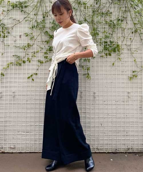 セール スーパーワイドパンツ ローズバッド Rose Bud Magaseek