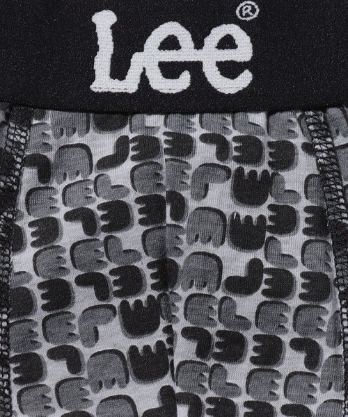 Lee(Lee)/【LEE】 リー　丸文字　総柄　ロゴ　ボクサーパンツ/img02