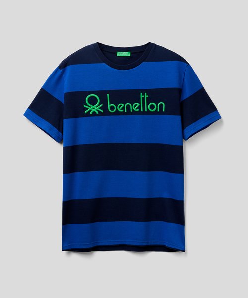 BENETTON (mens)(ベネトン（メンズ）)/ボーダーロゴ半袖Tシャツ・カットソー/img21