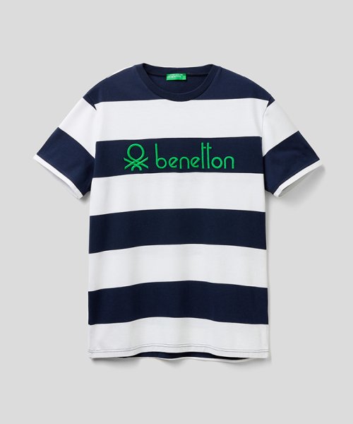 BENETTON (mens)(ベネトン（メンズ）)/ボーダーロゴ半袖Tシャツ・カットソー/img29