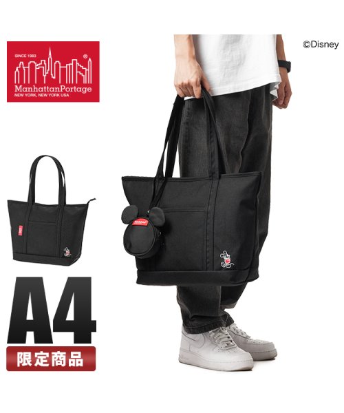 限定品 マンハッタンポーテージ ミッキー ディズニー コラボ トートバッグ メンズ レディース Manhattan Portage Mp1306zmic2 マンハッタンポーテージ Manhattan Portage Magaseek