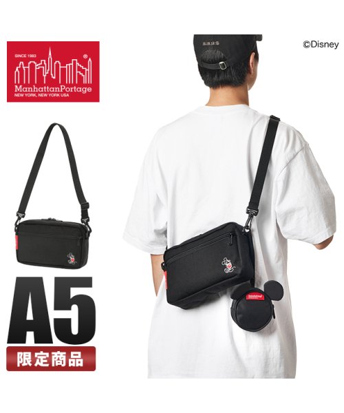 限定品 マンハッタンポーテージ ミッキー ディズニー コラボ ショルダーバッグ メンズ レディース Manhattan Portage Mp1404lmic21 マンハッタンポーテージ Manhattan Portage Magaseek