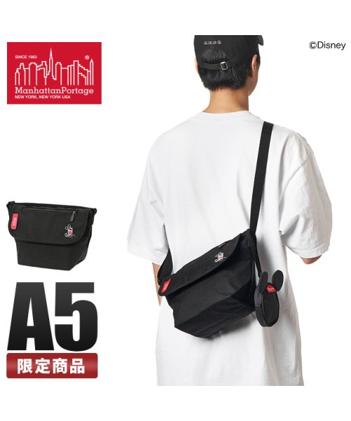 限定品 マンハッタンポーテージ ミッキー ディズニー コラボ ショルダーバッグ メンズ レディース Manhattan Portage Mp1603mic21 マンハッタンポーテージ Manhattan Portage Magaseek