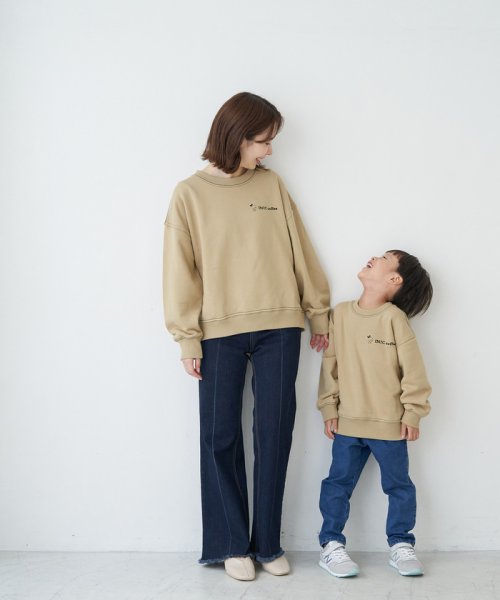 ROPE' PICNIC　KIDS(ロぺピクニックキッズ)/【KIDS】【INIC Coffee×ROPE' PICNIC】裏毛プルオーバー/img13