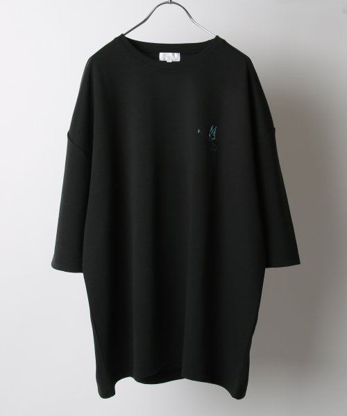 Nilway(ニルウェイ)/【21022－11gz】Nilway イージーケアポンチバックグラフィックビッグTシャツ/img07