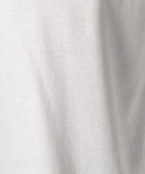 JEANS MATE(ジーンズメイト)/【BLUESTANDARD】フライス織 Vネック長袖Tシャツ　コットン×レーヨン/img04