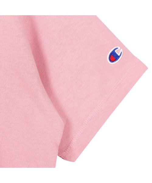 チャンピオン Champion ワンピース 半袖 Tシャツワンピース レディース Onepiece Dress ブラック ホワイト カーキ オフ ピンク 黒 白 チャンピオン Champion Magaseek