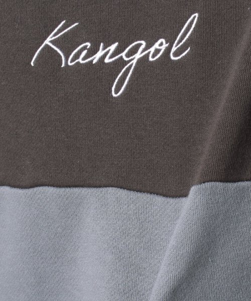 KANGOL(KANGOL)/【KANGOL】 カンゴール 切替デザイン 長袖スウェット/img12