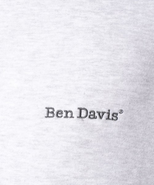 BEN DAVIS(BEN DAVIS)/【BEN DAVIS】ベンデイビス　ヘビーウェイト　ワンポイント　ロゴ刺繍　クルーネック　長袖スウェット/img14