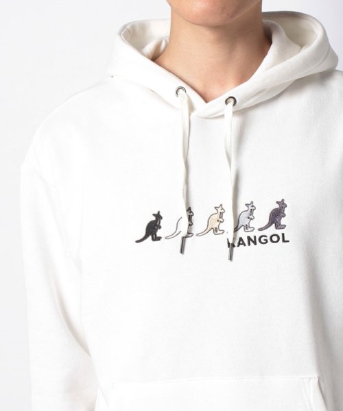 KANGOL(KANGOL)/【KANGOL】 カンゴール 5連刺繍 デザイン　長袖プルパーカー/img11