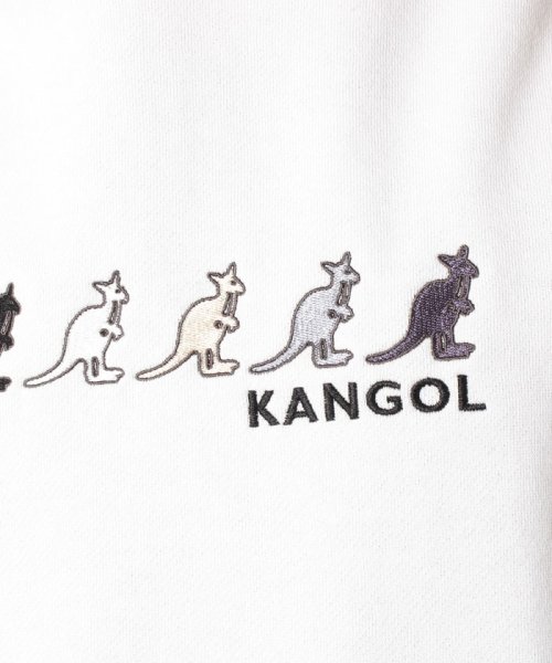 KANGOL(KANGOL)/【KANGOL】 カンゴール 5連刺繍 デザイン　長袖プルパーカー/img13