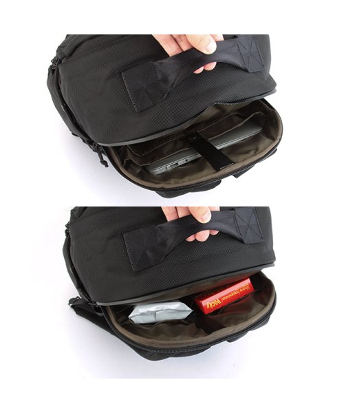 ポーター エクスプローラー デイパック(M) 507－17996 吉田カバン リュック バックパック メンズ レディース ブランド 大容量 PORTER エクスプローラー デイパック ｜約 裏面：ウレタンコーティング オン